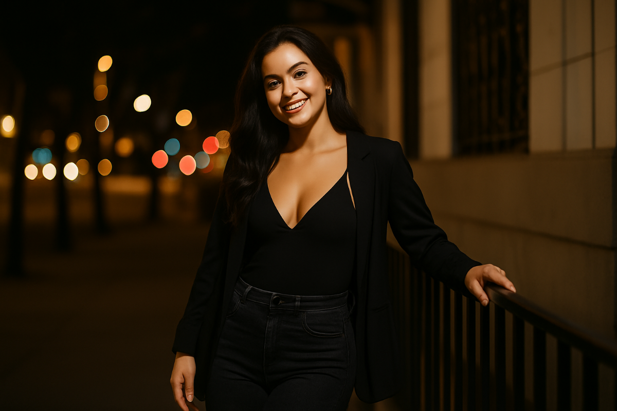 Look para Barzinho à Noite