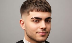 Cabelos masculinos curto